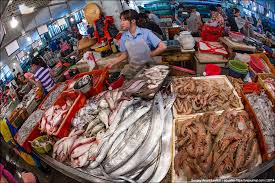 Рынки морепродуктов в Китае возвращаются в бизнес